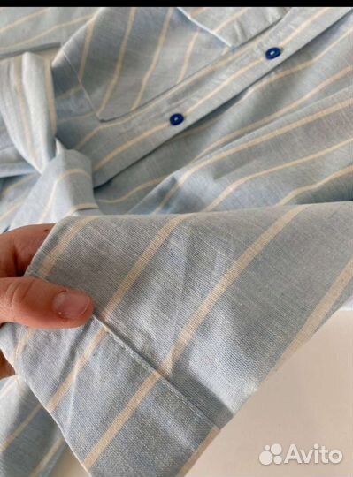 Платье zara льняное