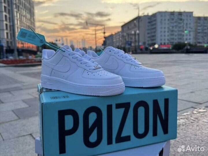 Кроссовки Nike Air Force 1 белые