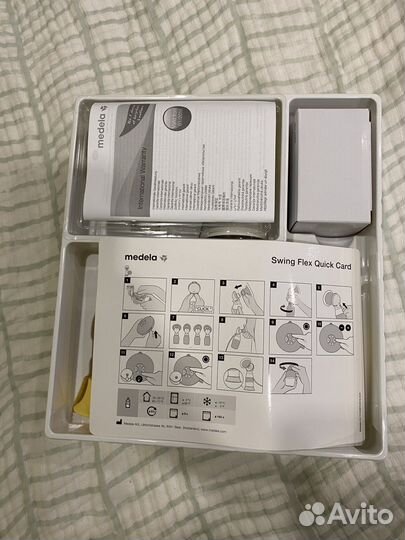 Молокоотсос medela swing flex электрический