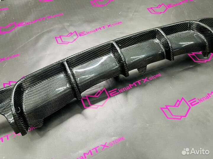 Диффузор BMW F30 M tech карбон