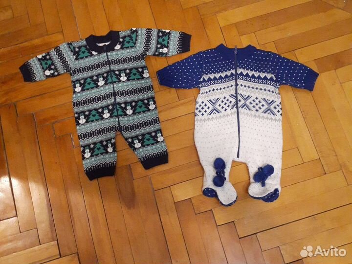 Вязаные комбенизоны