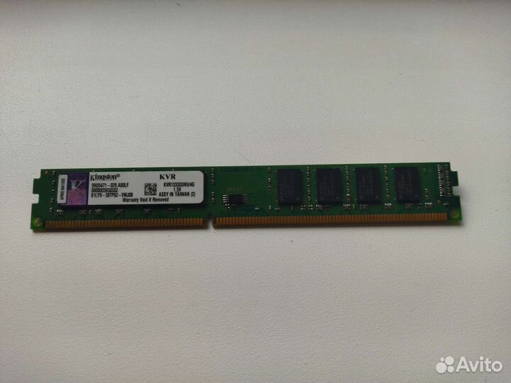 Оперативная память Kingston DDr3 4gb