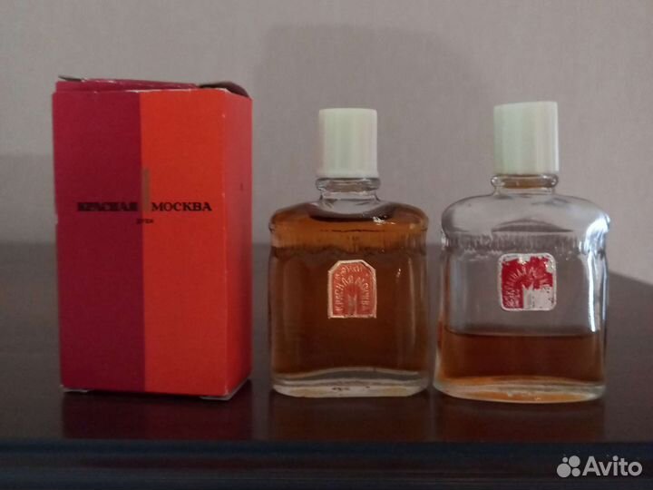 Духи Красная Москва СССР миниатюра 17 мл