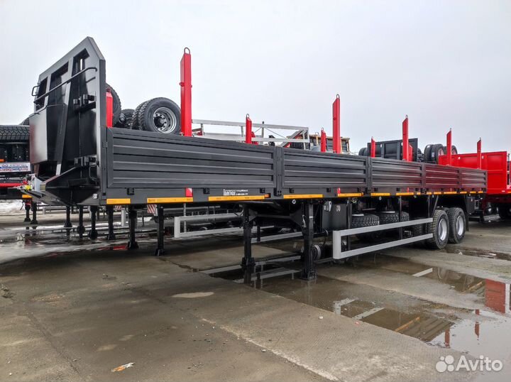 Полуприцеп бортовой Политранс ТСП 9417, 2024