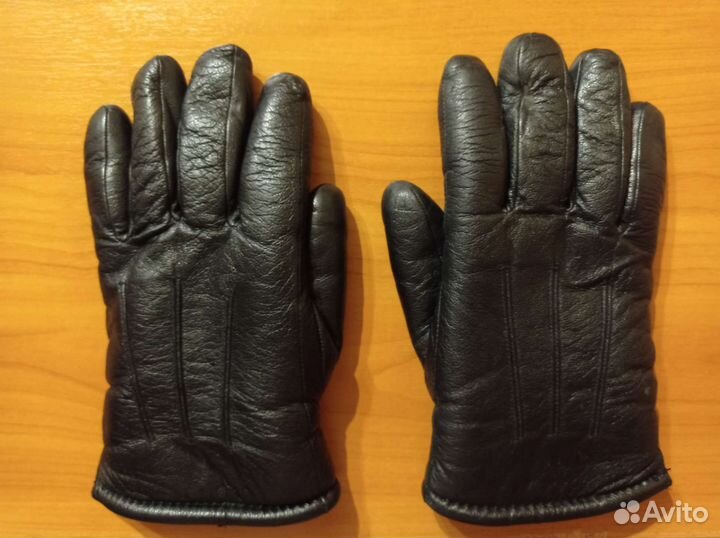 Мужские кожаные перчатки