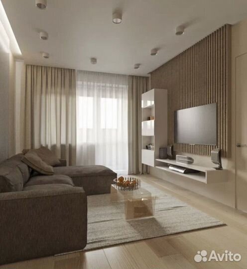 Ремонт квартир, домов, офисов под ключ