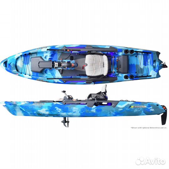 Каяк для рыбалки feelfree dorado 125 overdrive