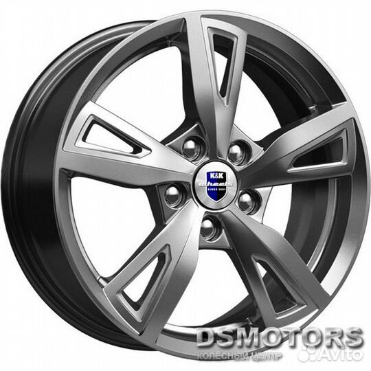 Диски Фишт 6.5/16 5x100 ET38 d57.1 дарк платинум