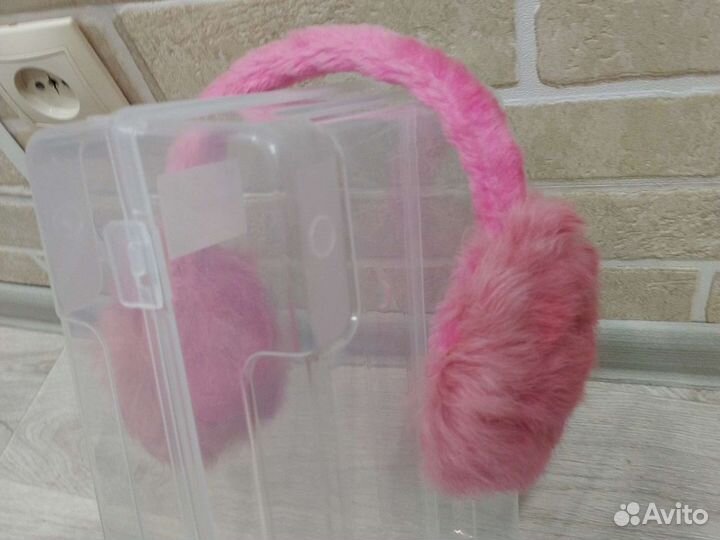 Меховые наушники