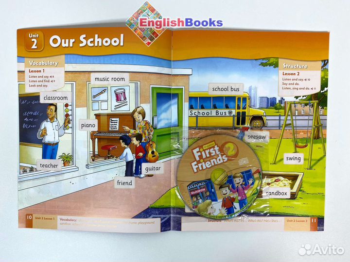 First friends 2 2ed комплект (CB,AB,MB,CD ) новые