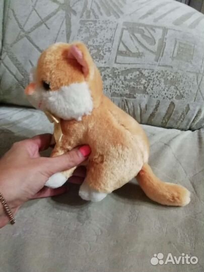 Мягкая игрушка котик