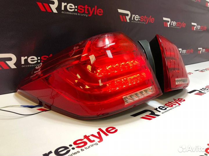 Фары задние Toyota Highlander (XU40) 09-13г D2118