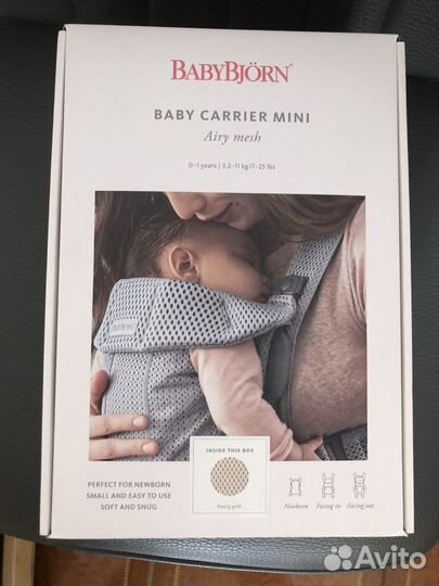 Рюкзак кенгуру babybjorn оригинал