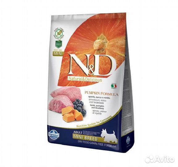 Корм для собак мелких пород N&D mini