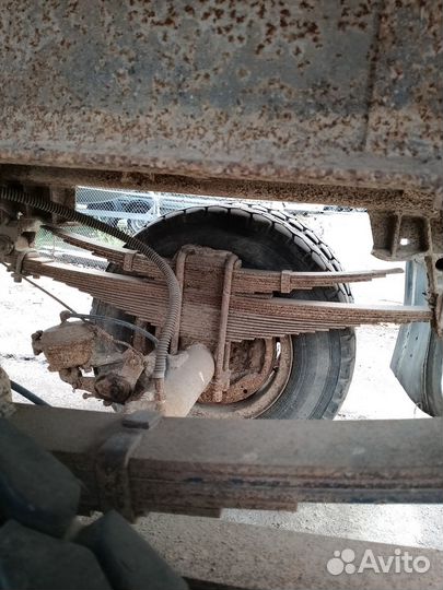 Прицеп самосвальный СЗАП 85514 с надставными бортами, 1991