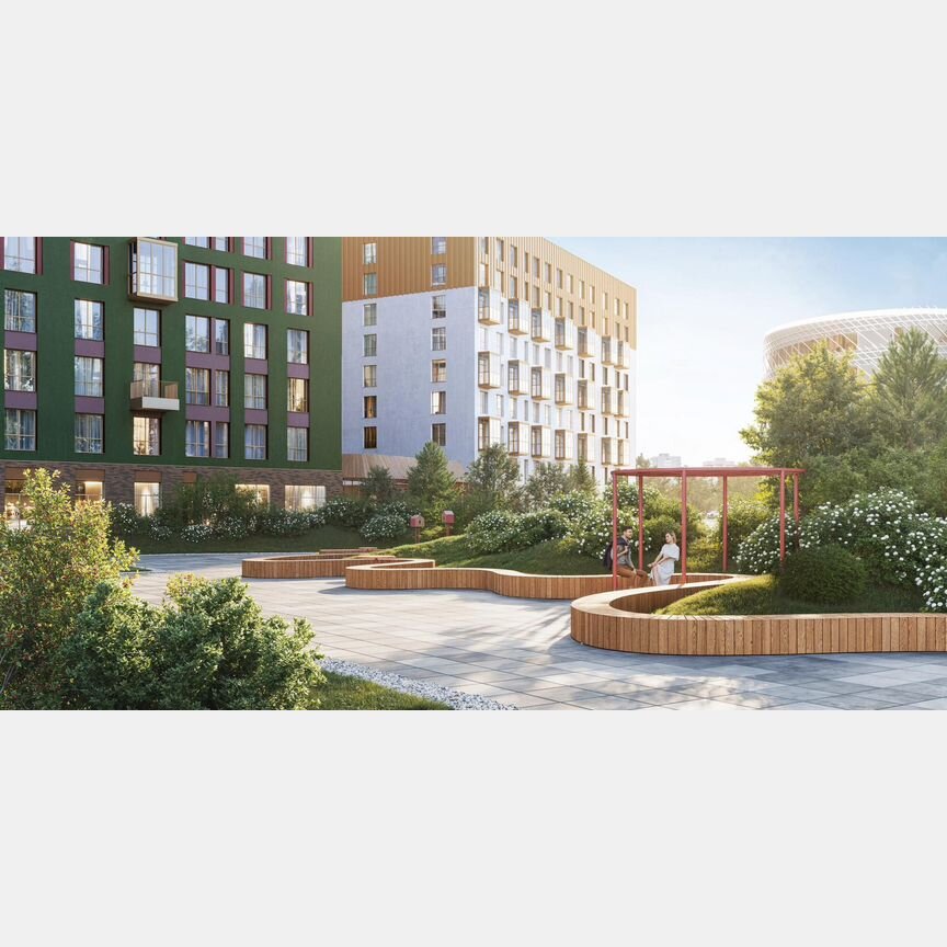 1-к. квартира, 30,9 м², 7/9 эт.