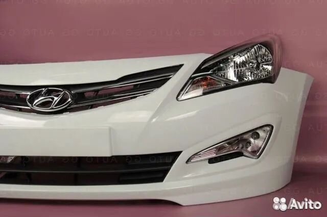 Фара Бампер Капот Крыло в Цвет для Hyundai Solaris