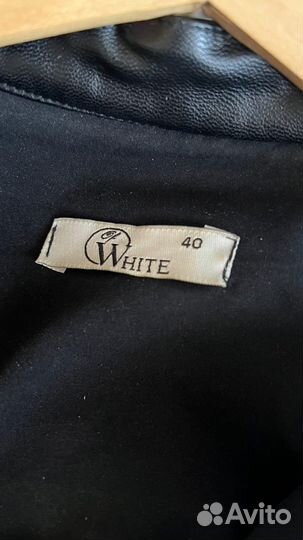 Кожаное платье