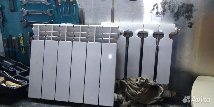 Радиатор алюминевый бу