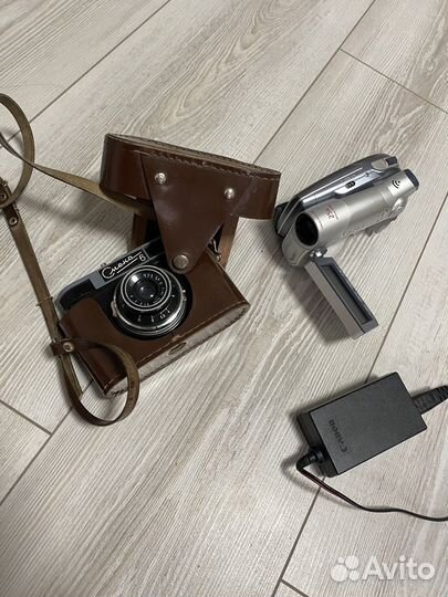 Фотоаппарат смена и видеокамера canon