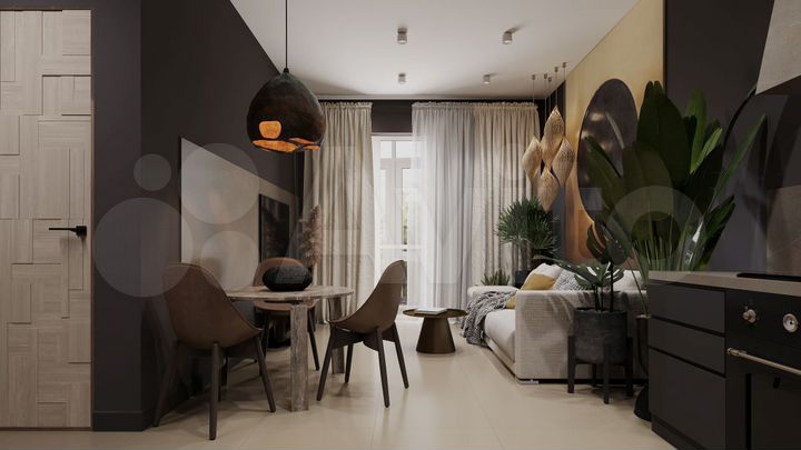 1-к. квартира, 44 м², 7/18 эт.