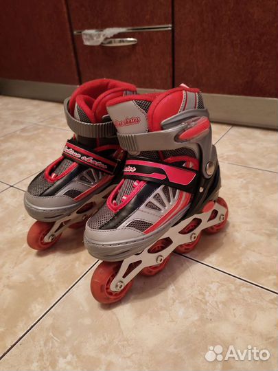 Роликовые коньки детские раздвижные