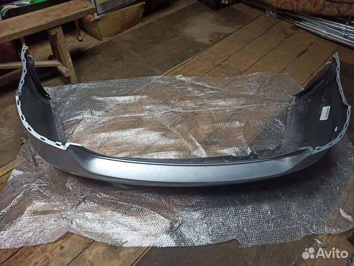 Бампер задний volkswagen polo 2015 до рестайлинг