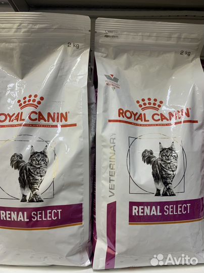 Корм для кошек royal canin renal select 2 кг