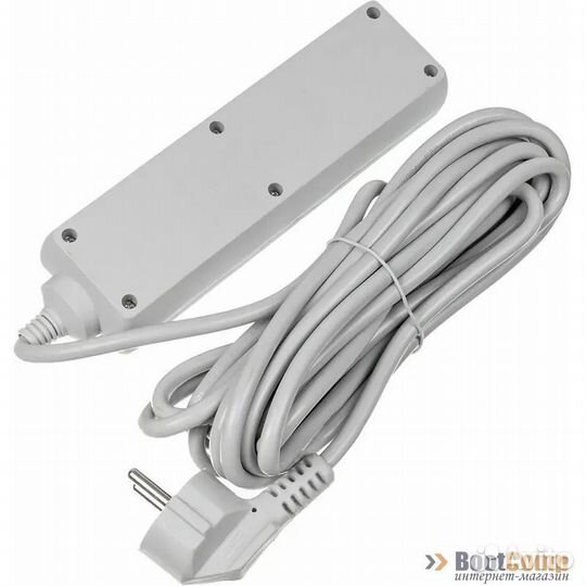 Фильтр сетевой Buro 300SL-5-G 5м (3 розетки) серый