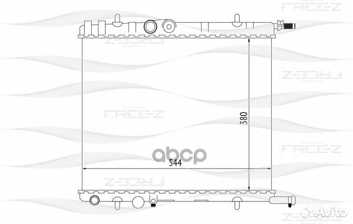 Радиатор KK0173 free-Z