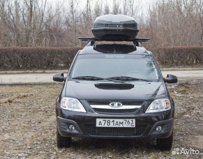 Автобокс Яго Антарес 580 л. черный