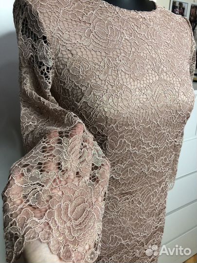 Платье zolla очень красивое кружевное