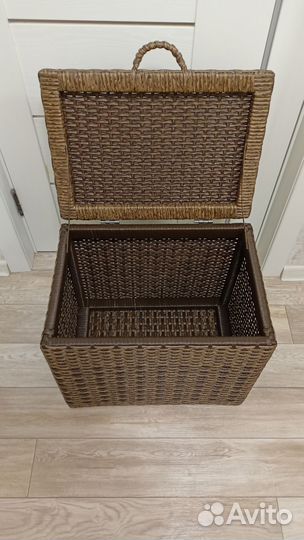 Сундук, ящик для хранения из ротанга