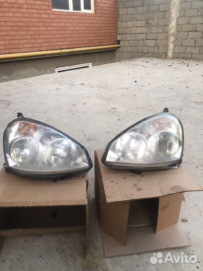 Передние фары на priora