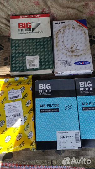 Воздушные фильтры. Волга. Chrysler