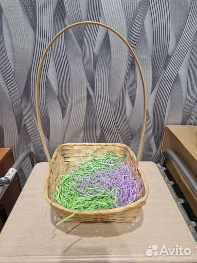 Корзина плетеная