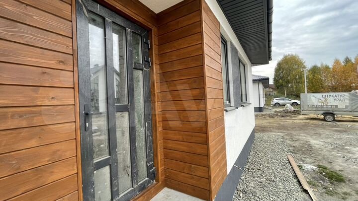 Коттедж 125 м² на участке 8,5 сот.