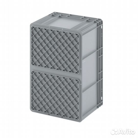 Евроконтейнер EC-6432 (600х400х320 мм) сплошной