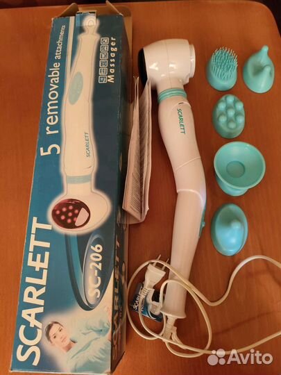 Массажер Scarlett sc-206 новый)