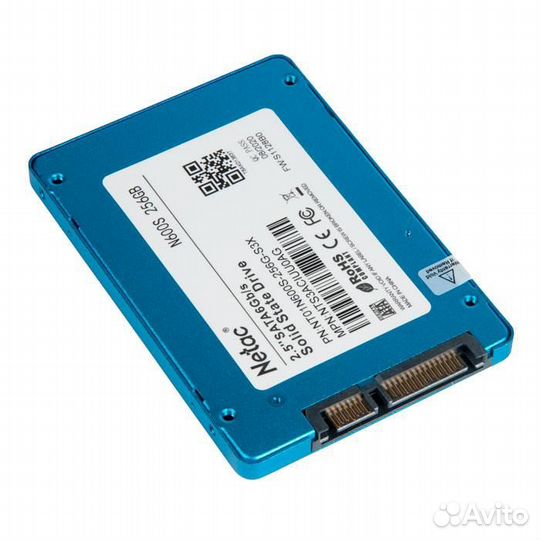 Твердотельный накопитель SSD 256Gb, SATA III, 2.5