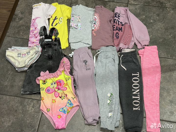 Пакет вещей для девочки 104-110