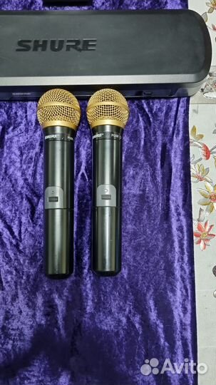 Радиомикрофон shure вокальный, оригинал