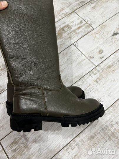 Сапоги натуральная кожа, 37(23,7 см)