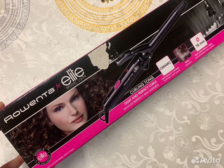 Электрощипцы плойка для волос rowenta