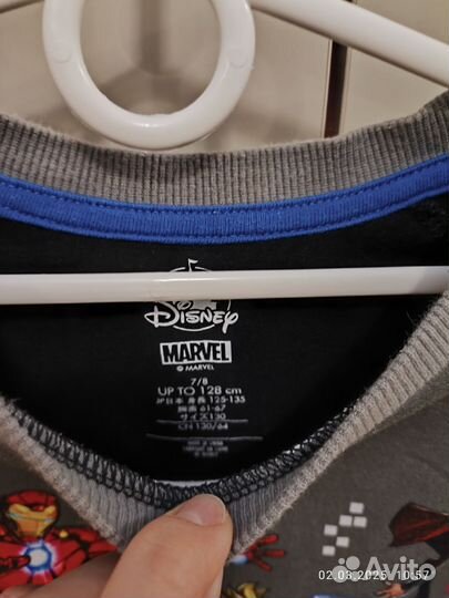 Лонгслив для мальчика 128