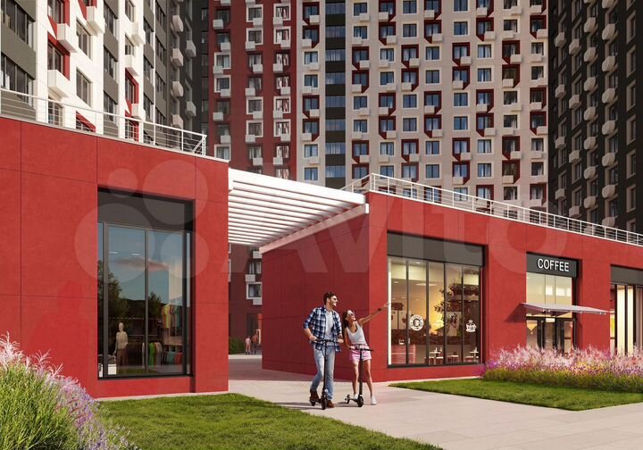 1-к. квартира, 36,8 м², 9/25 эт.