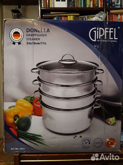 Пароварка Gipfel Donella 1813 11 л