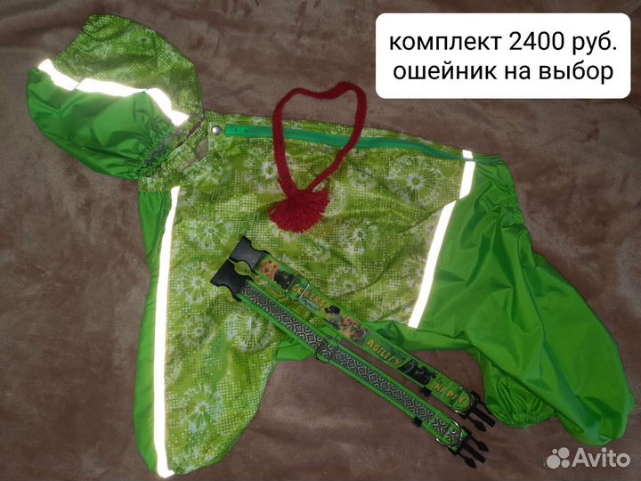 Комбинезоны на кокера, шапочки, ошейники
