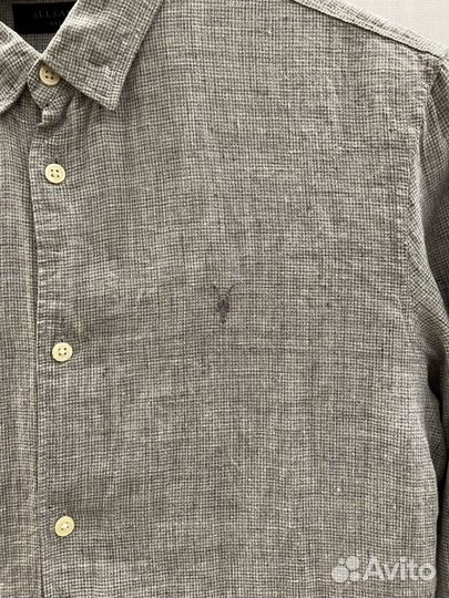 Льняная рубашка AllSaints