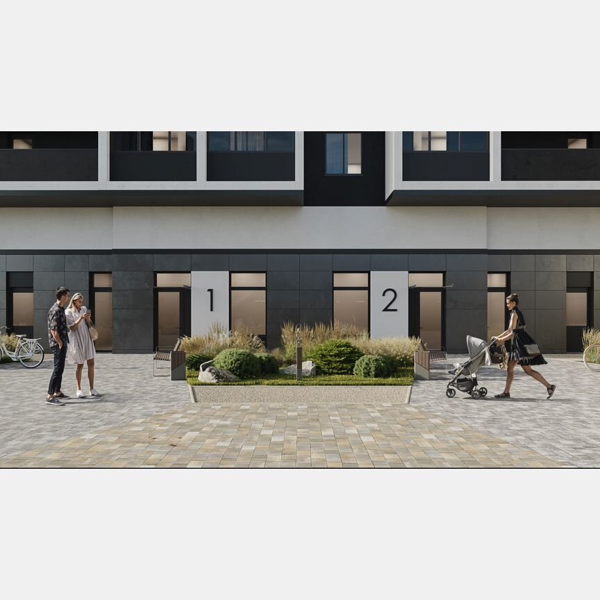 1-к. квартира, 37 м², 2/16 эт.